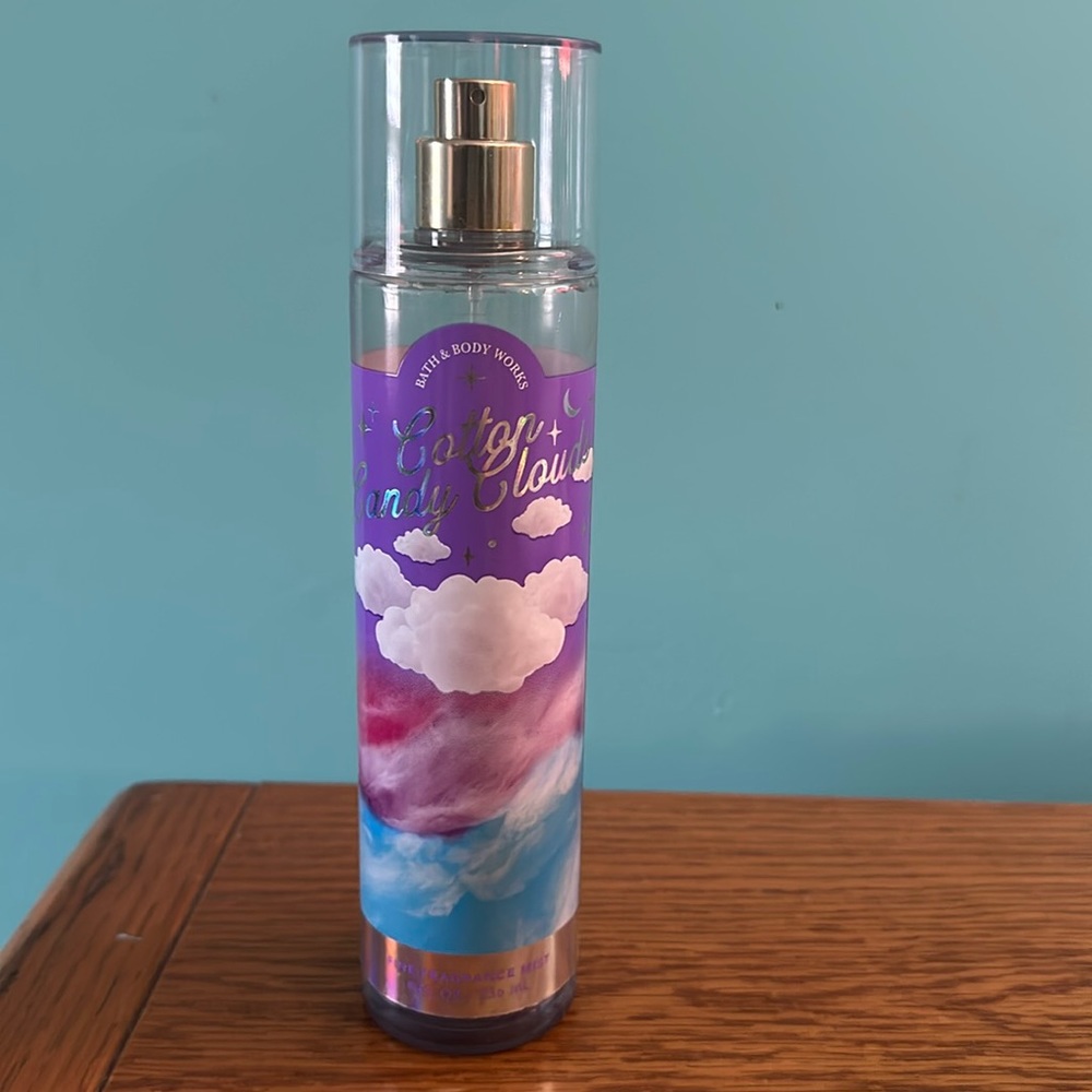 Cotton candy clouds body spray
